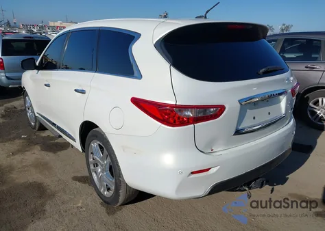 2013 Infiniti Jx35 z USA, uszkodzony, nr VIN 5N1AL0MN6DC320974